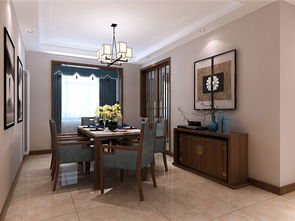 濟(jì)南國華新經(jīng)典中式風(fēng)格四居室裝修效果圖 168平米20萬裝修設(shè)計(jì)案例 濟(jì)南房天下家居裝修網(wǎng)