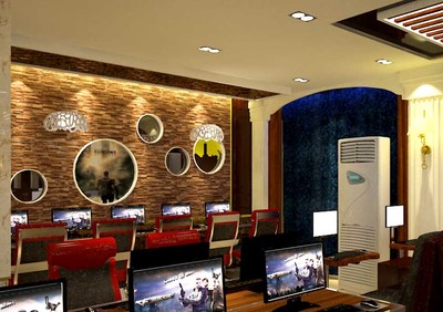 網咖門頭創意設計 空間藝術與用戶體驗的融合